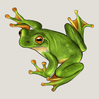White Lipped Tree Frog Illustrations Heavy Core Tee | Teevron