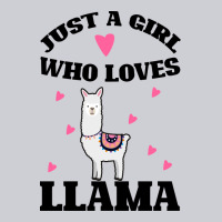 Llama Just A Girl Who Loves Llamas Heavyweight Sweatshirt | Teevron