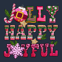 Jolly Happy Joyful Pink Christmas Zipper Hoodie | Teevron