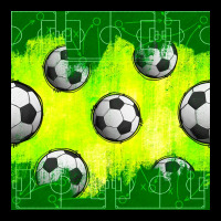 Soccer Balls With Field  And Tactics Seamless Pattern Urban Heavy Tee | Teevron