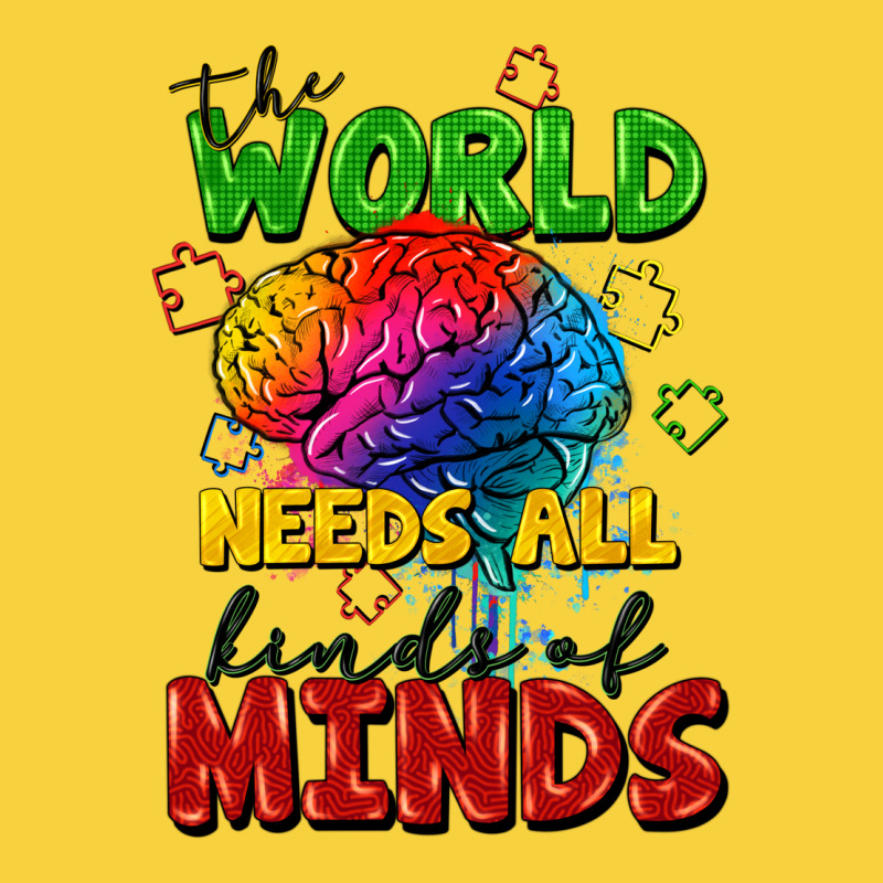 The World Needs All Kinds Of Minds Premium Sweatshirt by FaDigitalArtStudio | Teevron