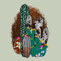 Western Cowhide Cactus Long Sleeve Tee | Teevron