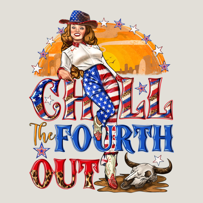 Chill The Fourth Out 4th Of July Heavy Core Tee by NancyCooperArtShop | Teevron