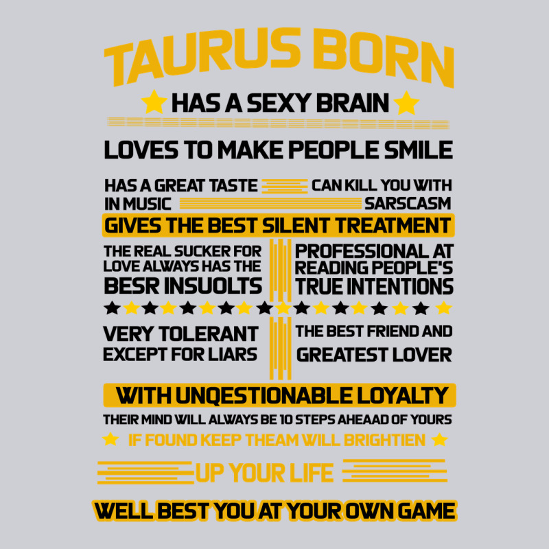 Taurus Facts Heavyweight Sweatshirt by Bettercallsaul | Teevron