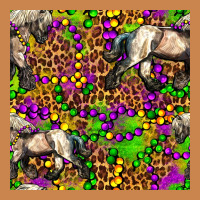Mardi Gras Leopard Horse Seamless Pattern Heavyweight Hoodie | Teevron