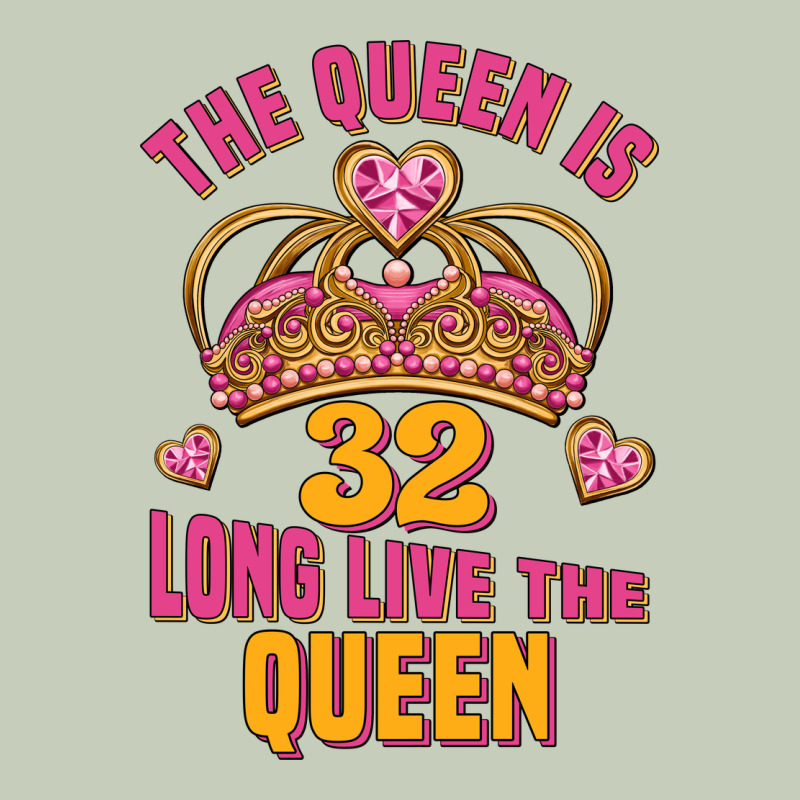 The Queen Is 32 Long Live The Queen Kopya Ladies Tee by Jasminsmagicworld | Teevron
