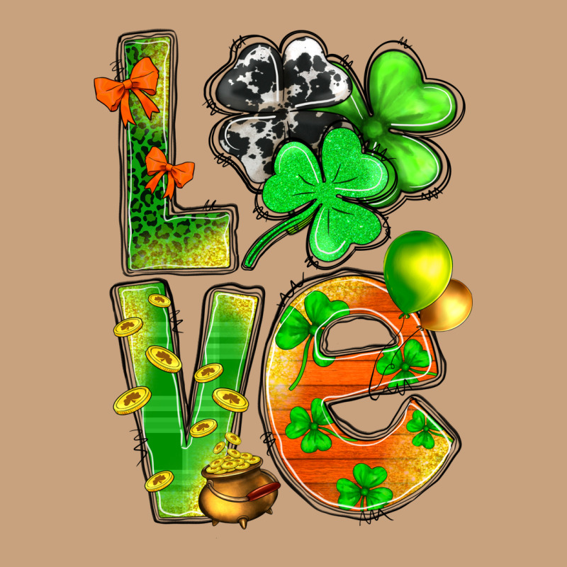St.patrick Love With Clover Vintage Tee by BundleAndBundleShop | Teevron