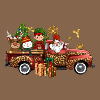 Christmas Truck Elf Santa Snowman Reindeer Premium Tee | Teevron