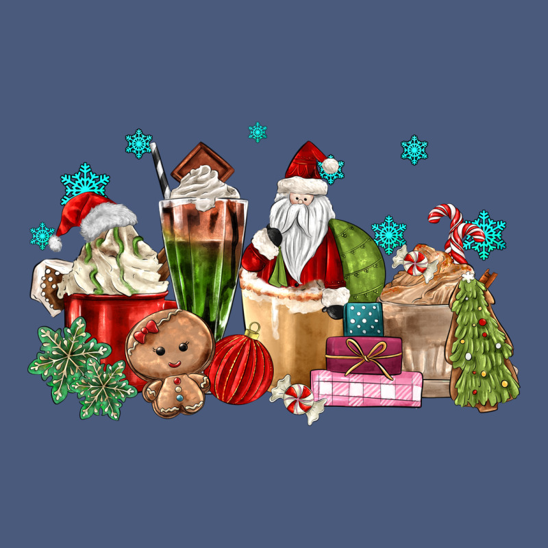 Santa Coffee Vintage Hoodie by MaliasSmallBusiness | Teevron