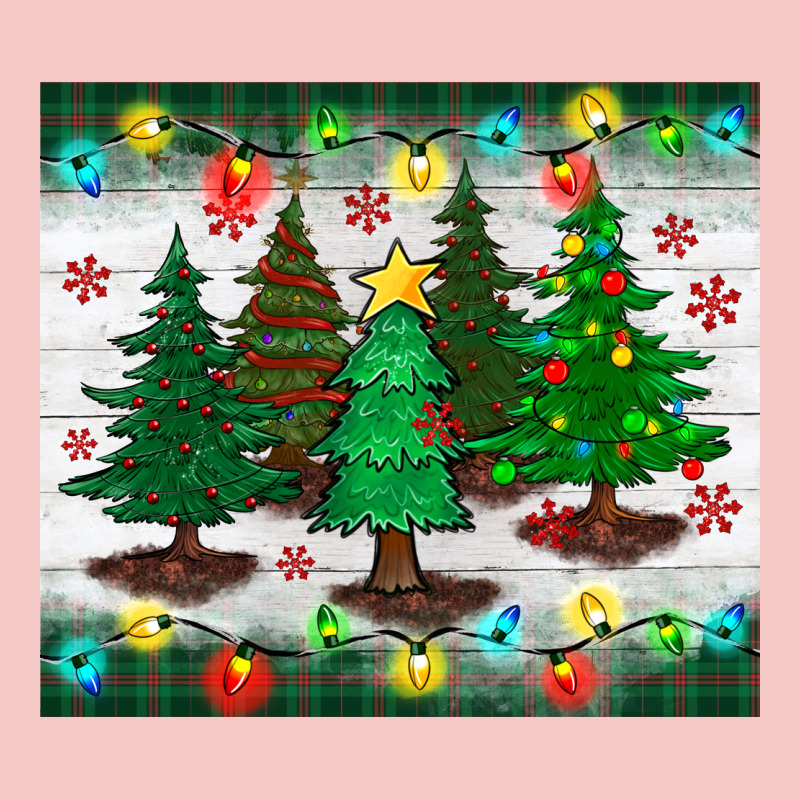 Christmas Trees Tumbler Urban Heavy Tee by BundleAndBundleShop | Teevron