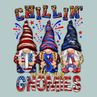 Chilling With My Gnomies With Usa Heavy Core Tee | Teevron
