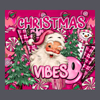 Pink Christmas Vibes Vintage Hoodie | Teevron