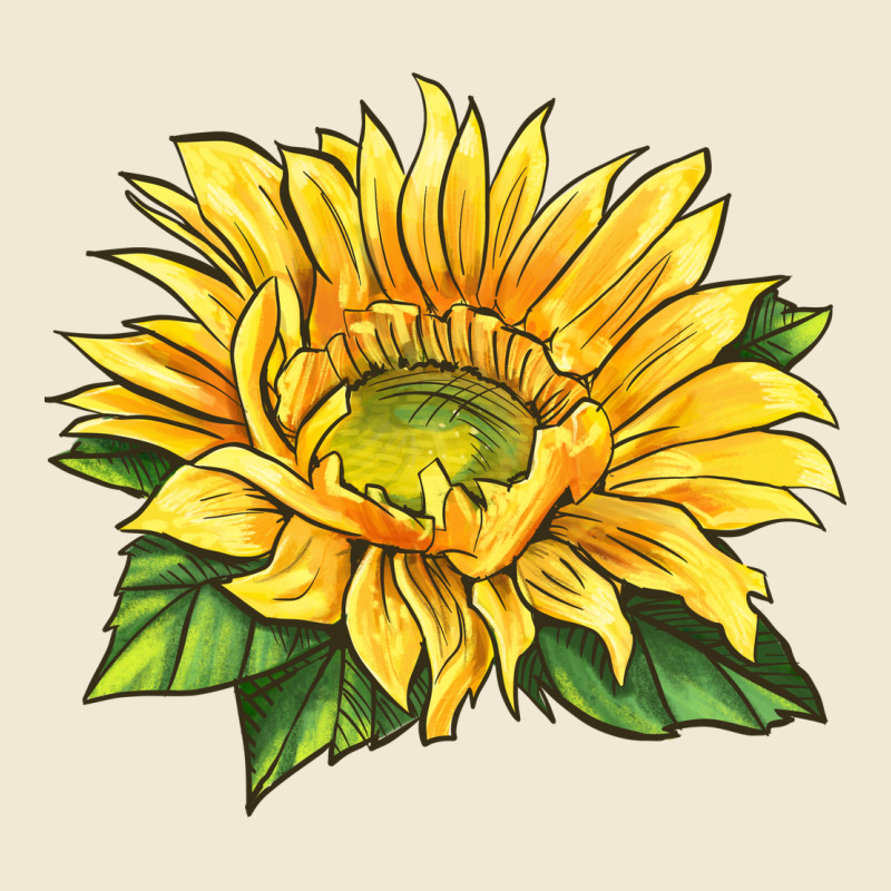 Starburst Greenburst Sunflower Premium Tee by LillyAllenDesigns | Teevron