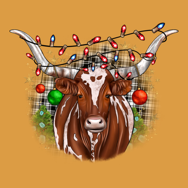 Christmas  Texas Longhorn Urban Heavy Tee by JahusDesignShop | Teevron