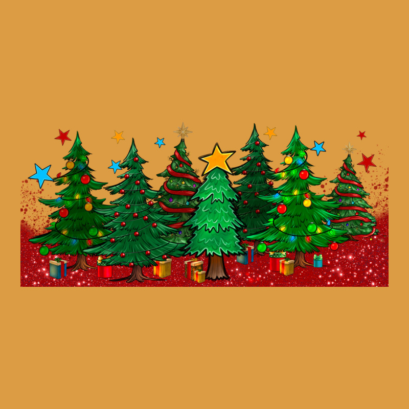 Christmas Trees Libbey Glass Urban Heavy Tee by BundleAndBundleShop | Teevron