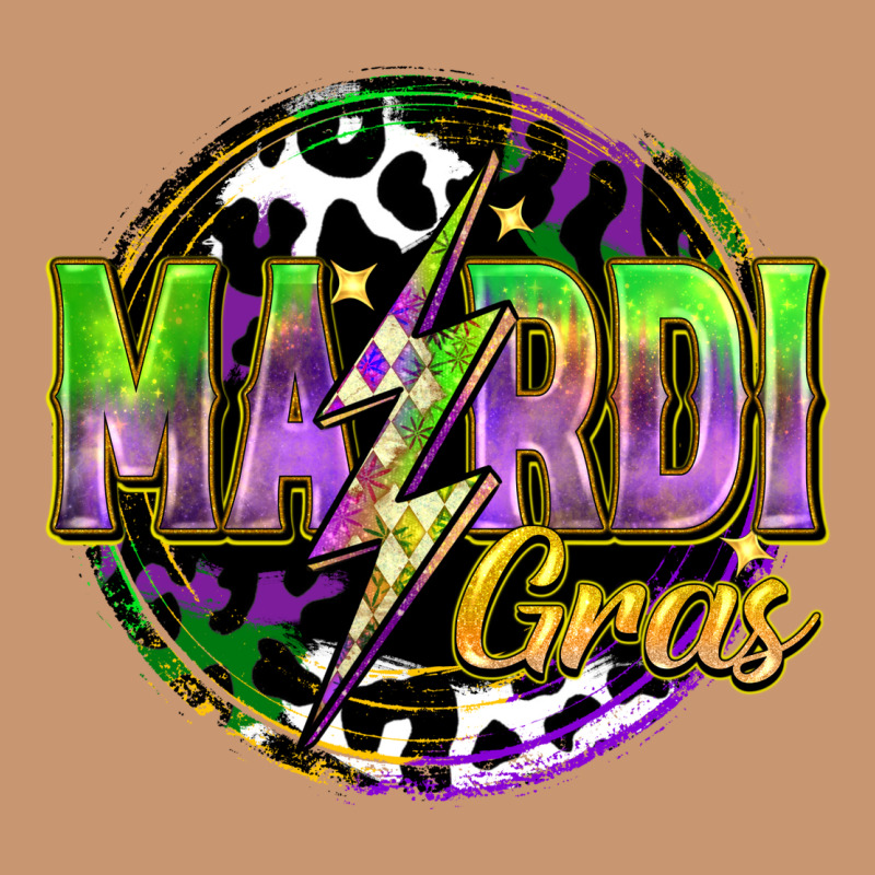 Mardi Gras Lightning Heavyweight Hoodie by FaDigitalArtStudio | Teevron