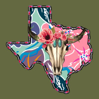 Texas Boho Bull Skull Long Sleeve Tee | Teevron