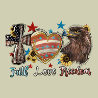 Faith Love Freedom Usa Heavy Core Tee | Teevron