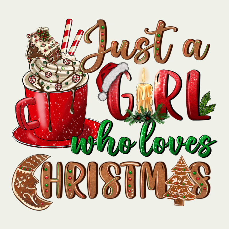 Just A Girl Who Loves Christmas Urban Heavy Tee by BundleAndBundleShop | Teevron
