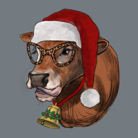 Christmas Glasses Heifer Heavyweight Sweatshirt | Teevron