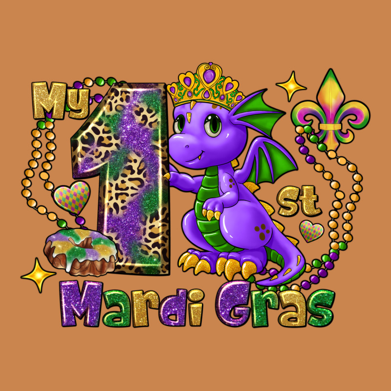 Dragon My First Mardi Gras Heavyweight Hoodie by FaDigitalArtStudio | Teevron