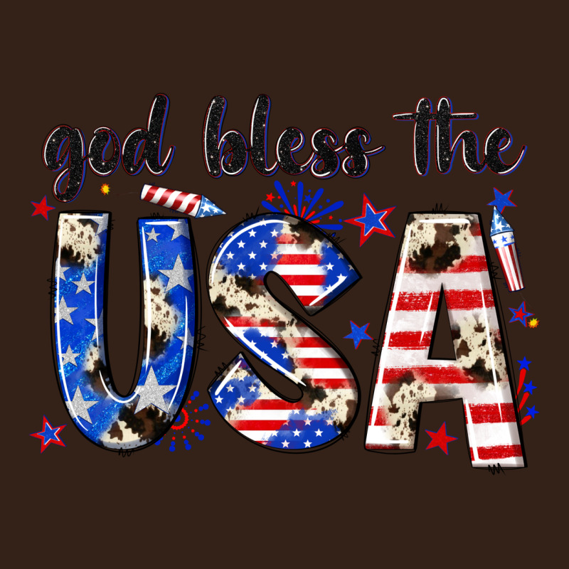 God Bless The Usa Heavy Core Tee by NancyCooperArtShop | Teevron