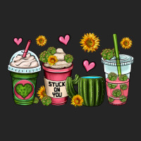 Stuck On You Cactus Coffee Cups Premium Hoodie | Teevron