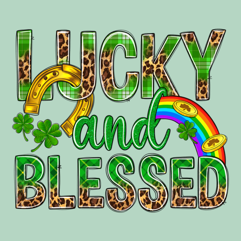Lucky And Blessed St Patricks Classic Tee by BundleAndBundleShop | Teevron