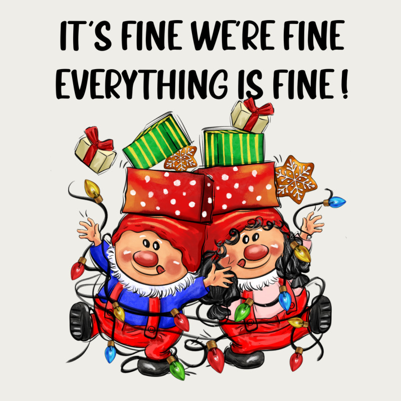 Its Fine Were Fine Everything Is Fine Zipper Hoodie by CowGirlArtShop | Teevron