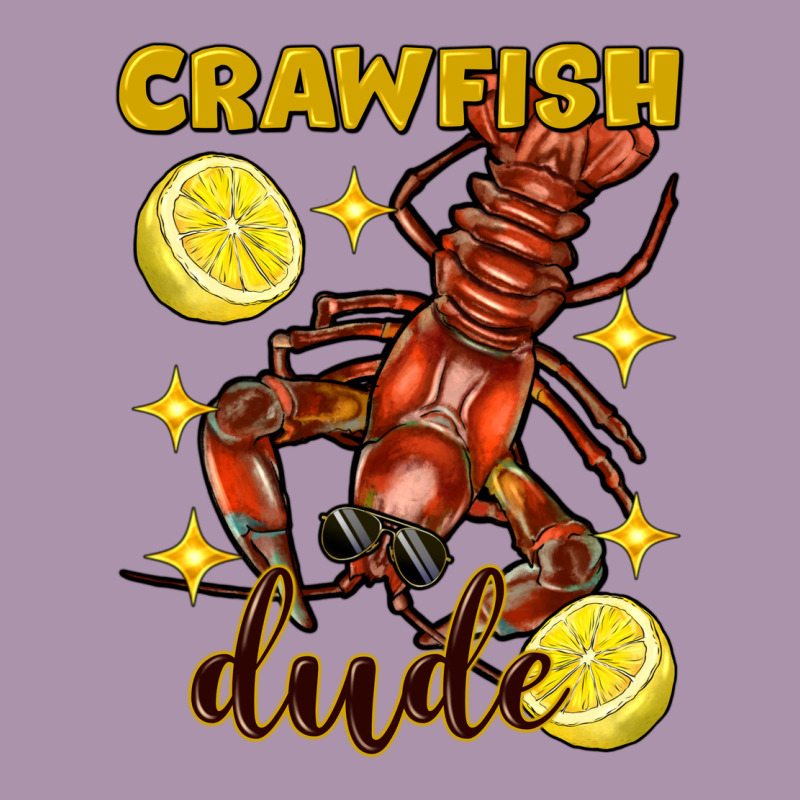 Mardi Gras Crawfish Dude Heavyweight Hoodie by FaDigitalArtStudio | Teevron