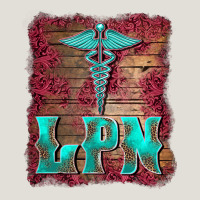 Licensed Practical Nurse Medical Symbol  Background Heavy Core Tee | Teevron