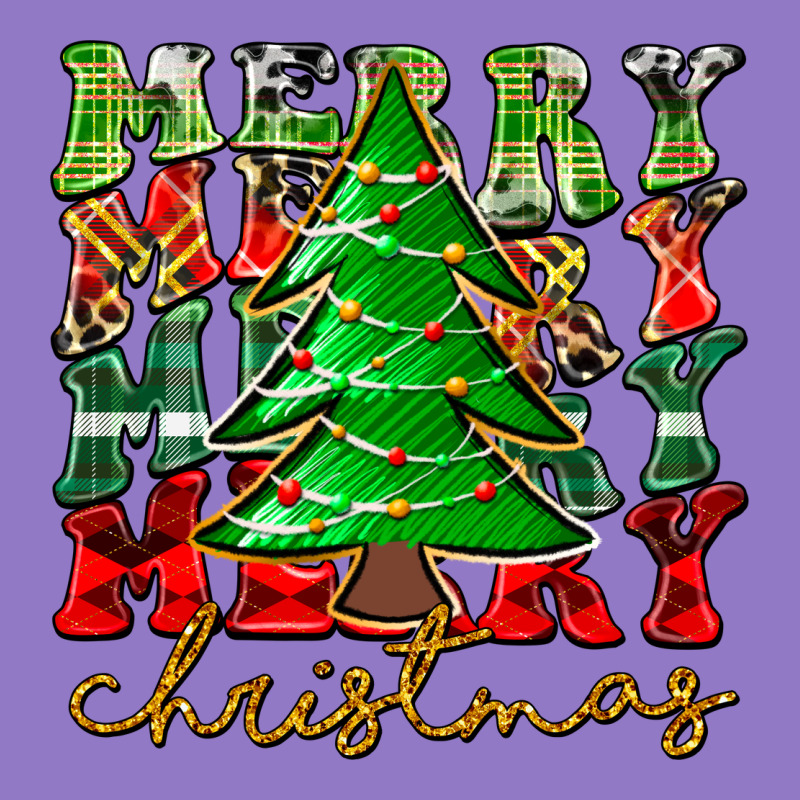 Merry Christmas Tree Urban Hoodie by CowhideDigitalArt | Teevron