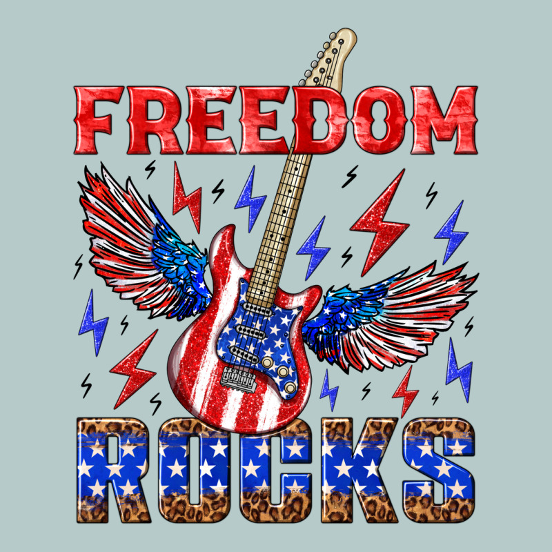 Freedom Rocks Heavy Core Tee by NancyCooperArtShop | Teevron