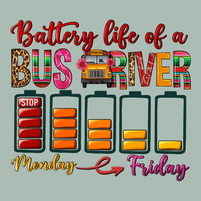 Battery Life Of A Bus Driver Classic Tee by BundleAndBundleShop | Teevron
