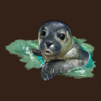 Sea Seal Face Illustrations Heavy Core Tee | Teevron