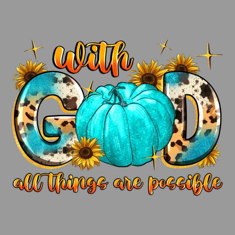 With God All Things Are Possible Vintage Hoodie by MaliasSmallBusiness | Teevron