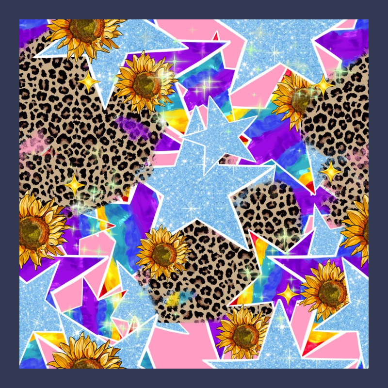 Stars And Sunflowers Seamless Pattern Heavyweight Hoodie by FaDigitalArtStudio | Teevron
