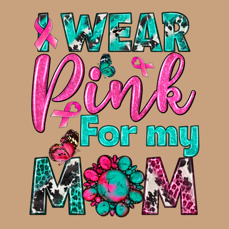 I Wear Pink For My Mom Vintage Tee by BundleAndBundleShop | Teevron