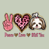 Peace Love Shih Tzu Long Sleeve Tee | Teevron