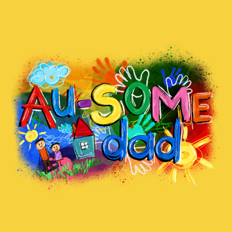 Au-some Dad Autism Premium Sweatshirt by FaDigitalArtStudio | Teevron