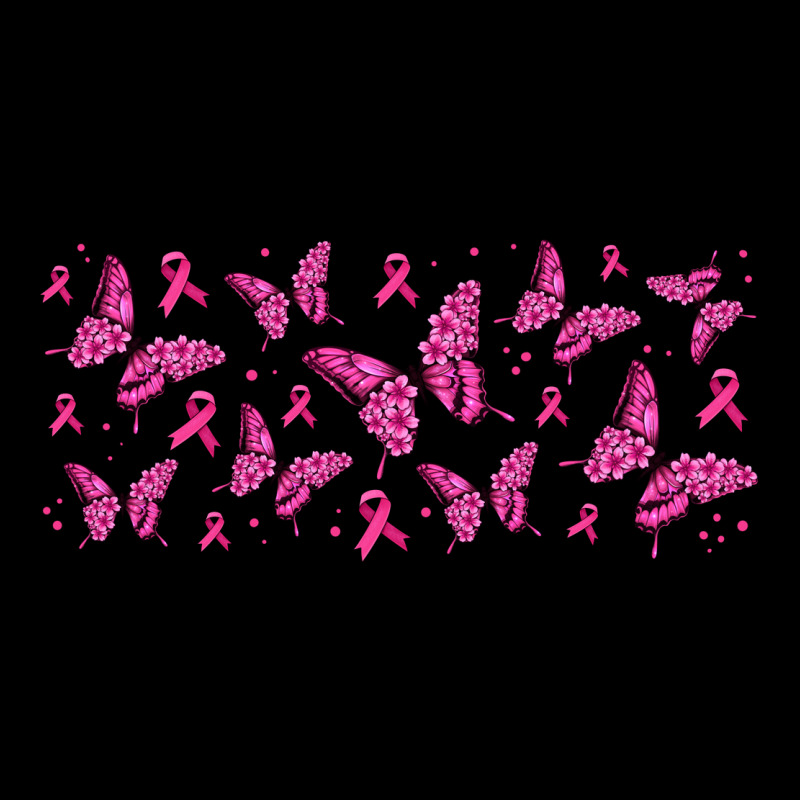 Breast Cancer Butterflies Heavy Core Tee by Jasminsmagicworld | Teevron