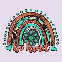 Be Kind Western Turquoise Rainbow Premium Hoodie | Teevron