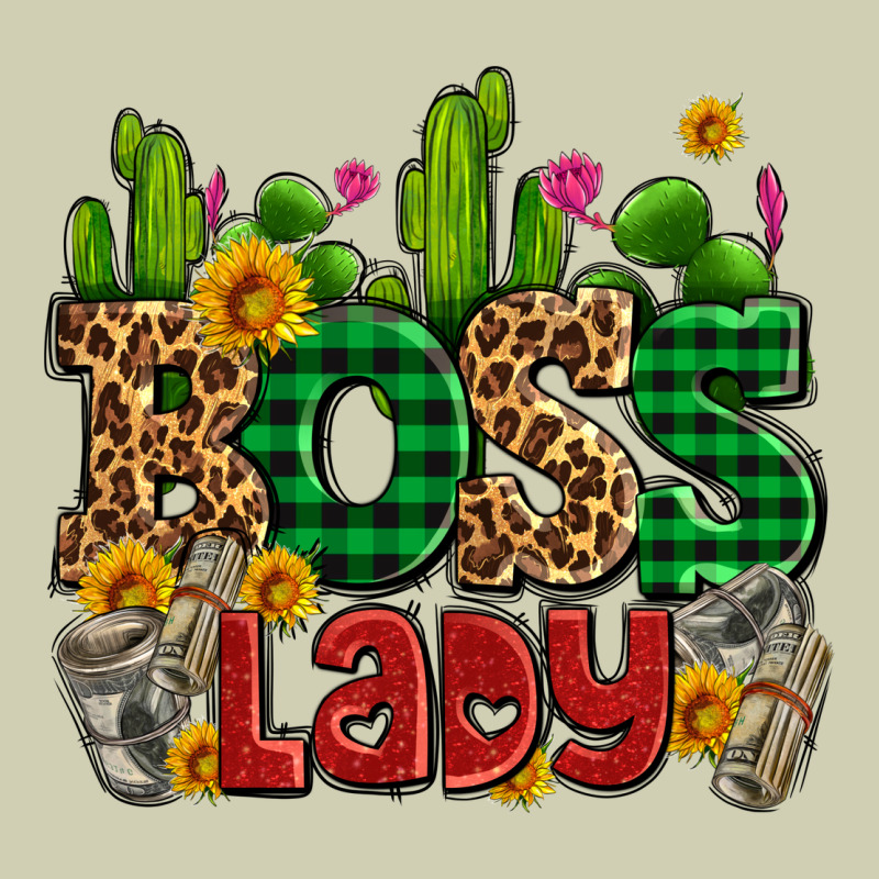 Boss Lady With Money And Cactus Heavy Core Tee by AdoDesignShop | Teevron