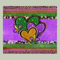 Mardi Gras Hearts And Fleur De Lis Ladies Tee | Teevron