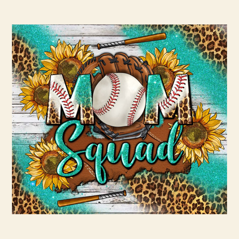 Baseball Mom Squad Tumbler Vintage Tee by BundleAndBundleShop | Teevron