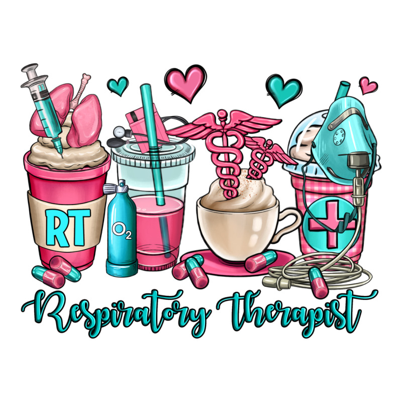 Rt Respiratory Therapist Coffee Cups Premium Hoodie by OliviaCreatesArt | Teevron