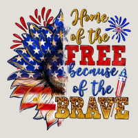 Home Of The Free Because Of The Brave Heavy Core Tee | Teevron