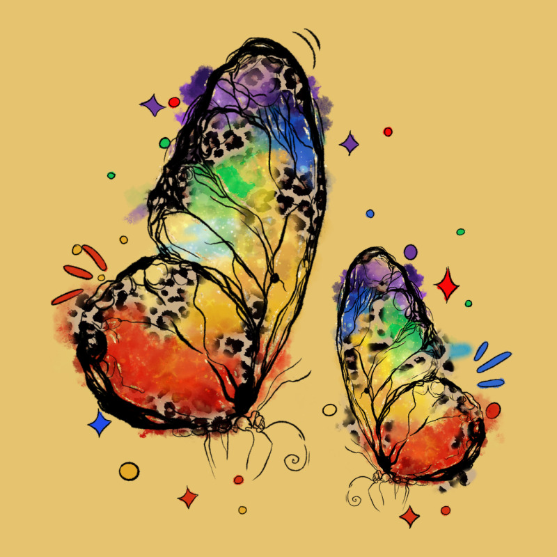 Rainbow Butterfly Pride Premium Sweatshirt by FaDigitalArtStudio | Teevron