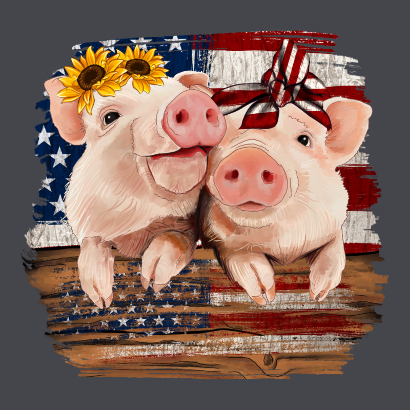 Cute Couple American Pigs Long Sleeve Tee by Bettercallsaul | Teevron