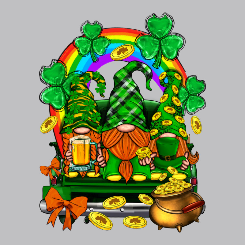 St. Patricks Gnomes Truck With Rainbow Classic Tee by BundleAndBundleShop | Teevron